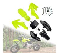 Wivplex Kit corpo carena in plastica adatti a CRF50 XR50, CRF 50 Pit Dirt Motor Trail Bike 50cc 70cc 90cc 110cc 125cc 140 Carenatura Guscio(Light green with BK)