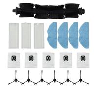 Wivplex Kit di accessori for tergicristallo con assorbitore batteria, for assorbimento, spazzola for aspirapolvere senza fili, rullo, filtro, spugna, for la pulizia Filtro per aspirapolvere(BLACK A)