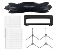 Wivplex Kit di accessori ricambio, for modelli L50 e L60 Robot Aspirapolvere Parti con 4 spazzole laterali, 2 filtri, 1 spazzola rotante, protezione Filtro per aspirapolvere