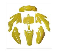 Wivplex Kit di carenatura completa for moto, parafanghi ABS Enduro, parafanghi XR CRF 50 SSR SDG Pitster Pro 50cc 70cc 110cc Parafango per moto(Yellow)