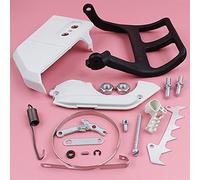 Wivplex Kit di riparazione della copertura frizione leva maniglia del freno catena, parti ricambio for motosega, for MS180 MS170 018 017 MS 180 170 Copertura freno catena