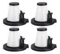 Wivplex Kit di sostituzione del filtro for aspirapolvere da 4 pezzi, filtri ricambio, lavabile for portatile, for IonVac, for ZipVac 8842, spugna Filtro per aspirapolvere