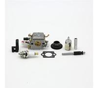 Wivplex Kit ingranaggio a vite senza fine pistone pompa olio carburatore, for Husqvarna, 340 345 346 346XP parti motosega, for Zama, C3-EL18B Carb 503281812 Pompa dell'olio per motosega