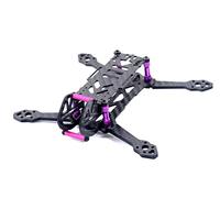 Wivplex Kit telaio da corsa FPV in fibra di carbonio Turtle Dual Split, for MINI, 3 pollici, passo 145 mm, braccio Kit drone