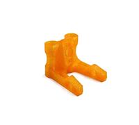 Wivplex Kit telaio FPV GEPRC GEP-Mark4 GEP-Mark2 Supporto antenna TPU 3D sostitutivo Ricevitori RX FRSKY R9mm TBS Nano Parti fai da te Kit drone(Orange)