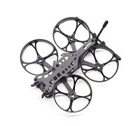 Wivplex Kit telaio in fibra di carbonio CK95 da 95 mm con condotti da 4 pezzi RC FPV Racing Freestyle Droni da 2 pollici 1104 1106 1204 1206 Kit drone(Schwarz)