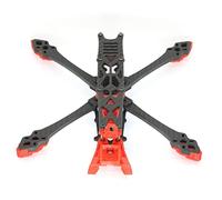Wivplex Kit telaio in fibra di carbonio da 228 mm e 5 pollici con braccio 6, for quadricottero, drone corsa RC Freestyle FPV Kit drone