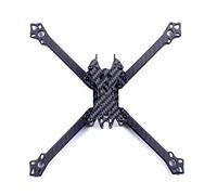 Wivplex Kit telaio quadricottero RC da 217 mm e 5 pollici, bracci Structure X, drone corsa in fibra di carbonio Kit drone