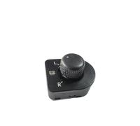 Wivplex Manopola interruttore specchietto laterale con riscaldamento 1J1959565F, for VW, /Passat B5/5.5 /Maggiolino 1998-2006 Interruttore a specchio