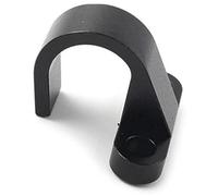 Wivplex Morsetto for cavo flessibile freno posteriore for motocicletta, supporto guida in alluminio, nero, for YZ80/85/125/125X/250/250F/250X/426F/450F/250FX/450FX, TTR250, WR250/500/450F/250F/400F Mo