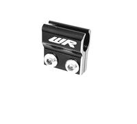 Wivplex Moto WR LOGO Linee Freno Anteriore Fascetta Accessori Copertura, for YAMAHA, WR250R WR250X WR450F WR250F 250R 250X 250F 450F Morsetto per tubo freno moto(Schwarz)