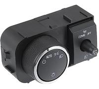 Wivplex N. 25858706 / Interruttore fari anteriori/auto, for Cadillac, Escalade 2007-2014, for GMC Yukon 2011-2013 / Interruttore fari/ABS / 1 pz/Nero Sostituzione dell'interruttore dei fari