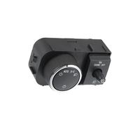 Wivplex N. 25858706 / Interruttore fari anteriori/auto, for Cadillac, Escalade 2007-2014, for GMC Yukon 2011-2013 / Interruttore fari/ABS / 1 pz/Nero di lunga durata Sostituzione dell'interruttore dei
