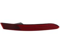 Wivplex N. 7P6945702G Paraurti posteriore Fanale, for Volkswagen, for Touareg, 2015-2018 inferiore destro Riflettore Luce stop Copertura luce freno 1 pz ABS Rosso Nero Riflettore paraurti posteriore