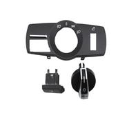 Wivplex Pannello di copertura del pulsante del faro anteriore dell'auto multifunzione, interruttore rotante, sostituzione del pannello, for BMW, serie 5, 6, 7, X3, X4, F10, F11, F07, F06, F01, F25, F2