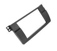 Wivplex Pannello fascia radio stereo CD for auto 2 Din, for BMW, serie 3 E46 1998 1999 2000 2001~2005 Kit pannello cruscotto CD audio con cornice in lamiera Telaio fascia radio