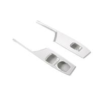 Wivplex Pannello interruttori alzacristalli Decorativi, for Chevrolet, Camaro, 2017-2022 Accessori Auto Argento Pannello di Rivestimento dell'interruttore della Finestra