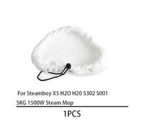 Wivplex Panni di ricambio for mocio a vapore Panni lavabili e riutilizzabili for mocio Panni for la pulizia Panno in microfibra for mocio a vapore Accessori per pulitori a vapore(1pc)