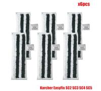 Wivplex Panni lavabili for mocio, panno in microfibra for mocio a vapore di ricambio for aspirapolvere portatile EasyFix SC2 SC3 SC4 SC5 Accessori per pulitori a vapore(Set2)