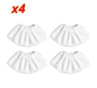 Wivplex Panno for mocio a vapore for Easyfix SC2 SC3 SC4 SC5 Panni for mocio a vapore tascabili Cleaner Panni for pavimenti in microfibra Accessori Accessori per pulitori a vapore(4pcs-02)