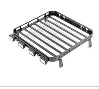 Wivplex Piastra for Bagagli in Metallo 1/18, for Capo, CUB1 Rc Car Portapacchi per macchinine Giocattolo(with Light)
