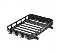 Wivplex Piastra for Bagagli in Metallo 1/24, for Auto RC Axial, SCX24 Portapacchi per macchinine Giocattolo(B)