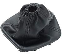 Wivplex Pomello del cambio, for Ford, Transit Van MK7 2006-2013 Cuffia in pelle for auto, rivestimento in PU nera Pomello del cambio per auto