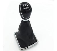 Wivplex Pomello del cambio, manuale 1 2 3 4 5 velocità con rivestimento in pelle PU, for Ford, for Focus, 2005 2006 2007 2008 2010 2011 2012 Pomello del cambio per auto