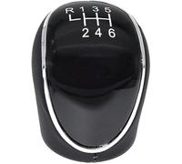 Wivplex Pomello del cambio, pomello a 6 velocità, for Ford, for Mondeo, Mk4 S-Max C-Max, for Focus, Mk2 Kuga Leva in pelle Braccio Headball Accessori Pomello del cambio per auto