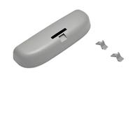 Wivplex Porta Occhiali for Auto in ABS, for Alfa Romeo, Accessori for scatole Porta da Sole Custodia per Occhiali da Auto(Grey)