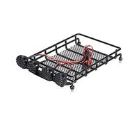 Wivplex Portapacchi da Tetto 1/10 RC Car Truck Short-Court, for HPI, for Tamiya, CC01, for Axial, SCX10 RC4WD D90 REDCAT Portapacchi per macchinine Giocattolo
