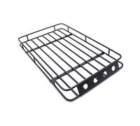 Wivplex Portapacchi in Metallo da Corsa 235 * 140 * 20mm Aggiornamenti Parti Accessori RC Crawler Car, for Traxxas, TRX4, for Axial, SCX10 II Redcat Gen8 Portapacchi per macchinine Giocattolo
