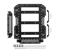 Wivplex Portapacchi in Metallo for Auto da Corsa RC 1/24, for Axial, SCX24 AXI00002T1 AXI00002T2 2019, for Jeep, Wrangler JLU CRC Portapacchi per macchinine Giocattolo