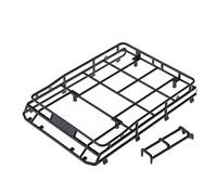 Wivplex Portapacchi Nero for Tetto MN-90 D90 1/12 RC Crawler Car Fai da Te Parti Portapacchi per macchinine Giocattolo