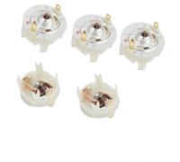 Wivplex Portaspazzole in carbone da 5 pezzi, ricambio portaspazzole in carbone for motore trapano elettrico, for modelli RS775 RS750 RS755 -RS 775 750 Portaspazzole in carbone