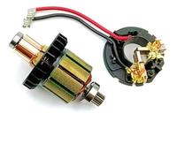 Wivplex Portaspazzole in carbone for motore, accessori for smerigliatrici angolari, di lunga durata, for rotore DDF482 Armatura nera e portaspazzole in carbone, for DDF482RME Portaspazzole in carbone