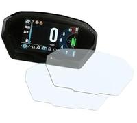 Wivplex Proteggi schermo Pellicola protettiva antigraffio for moto Cluster, for SPEED TRIPLE R/RS Tiger 1200 XC XR 800 1200XC 2017-2018 Pellicola protettiva per schermo moto(BLACK 2 sets)