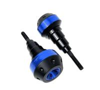Wivplex Protezione anticaduta Moto Slider Telaio, for YZF R1 2004-2008 Carenatura Guard Bar Crash Pad Protector Moto Crash Bar Protezione Antiurto per Forcella Moto(Blue)
