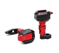 Wivplex Protezione dalla Caduta del Motociclo Paratelaio, for 650, for 650 2012-2016 2015 2014 Carenatura Guard Crash Pad Protector Moto Crash Bar Protezione Antiurto per Forcella Moto(Rot)