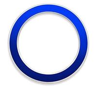 Wivplex Pulsante dell'anello di accensione del motore avviamento dell'auto Custodia for interni, for Renault, Koleos Kadjar Megane 2 Sandero Duster Copertura del pulsante di avviamento del motore