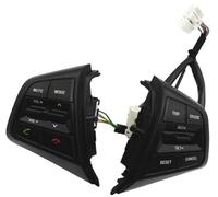 Wivplex Pulsante di controllo della velocità crociera dell'auto, for Hyundai, for Creta, for Ix25 1.6 dell'interruttore multifunzione del volante remoto Kit interruttori al volante(BLACK 1 Set)