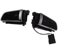 Wivplex Pulsante di controllo della velocità dell'auto, for A4 B8 Q5 2009 2010 2011 2012 Volante multifunzionale for auto Interruttore del pulsante volume audio 4E0951527AJ Kit interruttori al volante