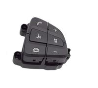 Wivplex Pulsante di controllo della velocità dell'auto, for Classe C W205 C180 C200 GLC260 GLC300 Pulsanti del volante multimediale Interruttore al volante(BLACK R)