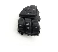 Wivplex Pulsante di controllo della velocità dell'auto, for Explorer, for Edge 2012 2013 2014 2015 Interruttore del volante Pulsanti multifunzione Accessori Kit interruttori al volante(BLACK L 1)