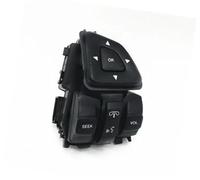 Wivplex Pulsante di controllo della velocità dell'auto, for Explorer, for Edge 2012 2013 2014 2015 Interruttore del volante Pulsanti multifunzione Accessori Kit interruttori al volante(BLACK R 1)