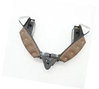 Wivplex Pulsante di controllo della velocità dell'auto, for Porsche, for CAYENNE, 2002 2003 2004 2005 2006 2007 2008 2009 2010 Interruttore del volante copertura Interruttore al volante(BLACK 2)