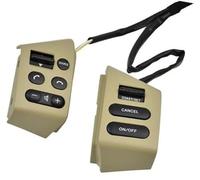 Wivplex Pulsante di controllo della velocità dell'auto, for Sylphy 2005-2019, for Tiida, for Livina 2007 2008 2009 2010 del volante Interruttore Ricambi auto Interruttore al volante(BLACK 3)