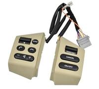 Wivplex Pulsante di controllo della velocità dell'auto, for Sylphy 2005-2019, for Tiida, for Livina 2007 2008 2009 2010 del volante Interruttore Ricambi auto Interruttore al volante(BLACK 5)