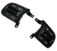 Wivplex Pulsante di controllo della velocità for auto, for Kia, K5 2016 2017 2018 2019 Volante multifunzione Menu Interruttore regolazione del volume Accessori for Interruttore al volante(BLACK Set)