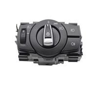 Wivplex Pulsante interruttore fari anteriori auto, for BMW, for serie 1 3 X1 E87 E82 E90 E91 E92 E93 E84 61319169404 interruttore di controllo fari auto Sostituzione dell'interruttore dei fari(BLACK 1
